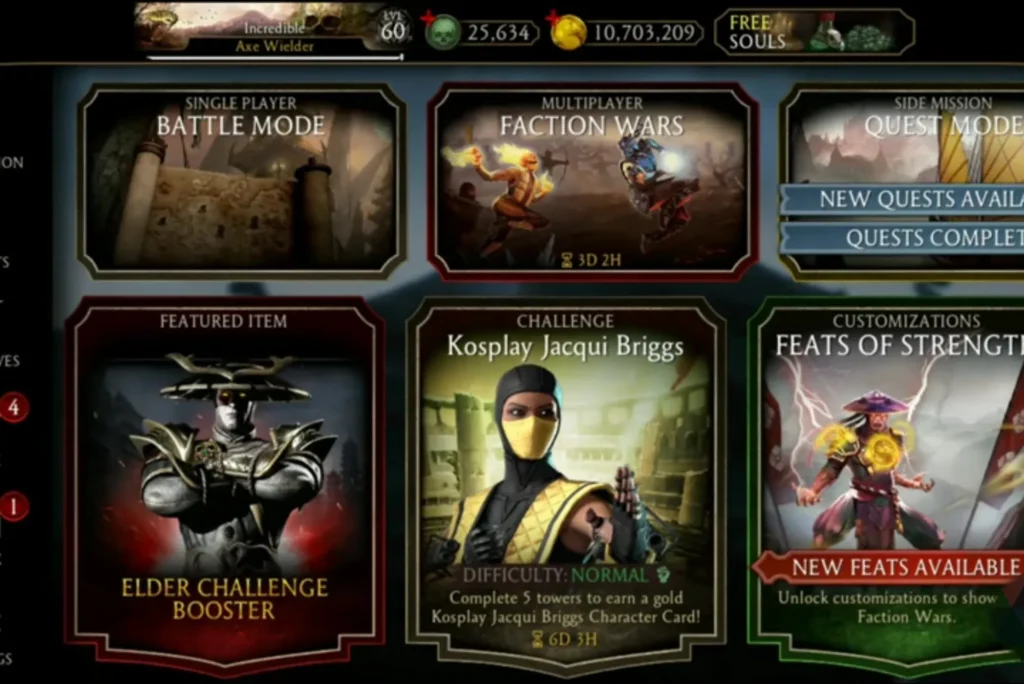 mortal kombat mobile next challenge