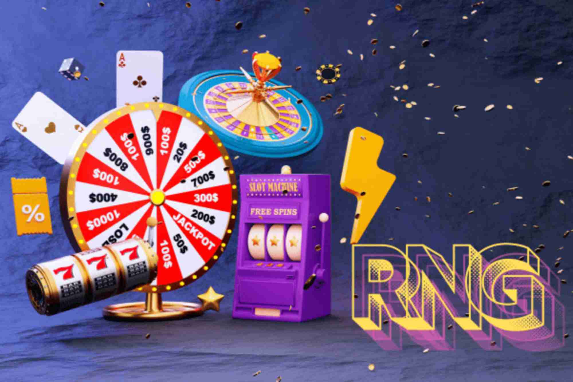 What is the role of RNG in casino games