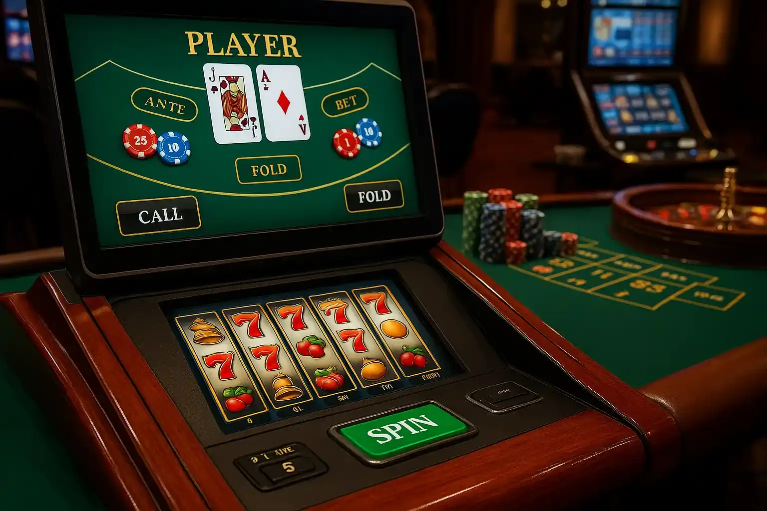 What Are Hybrid Games That Combine Slots and Table Games