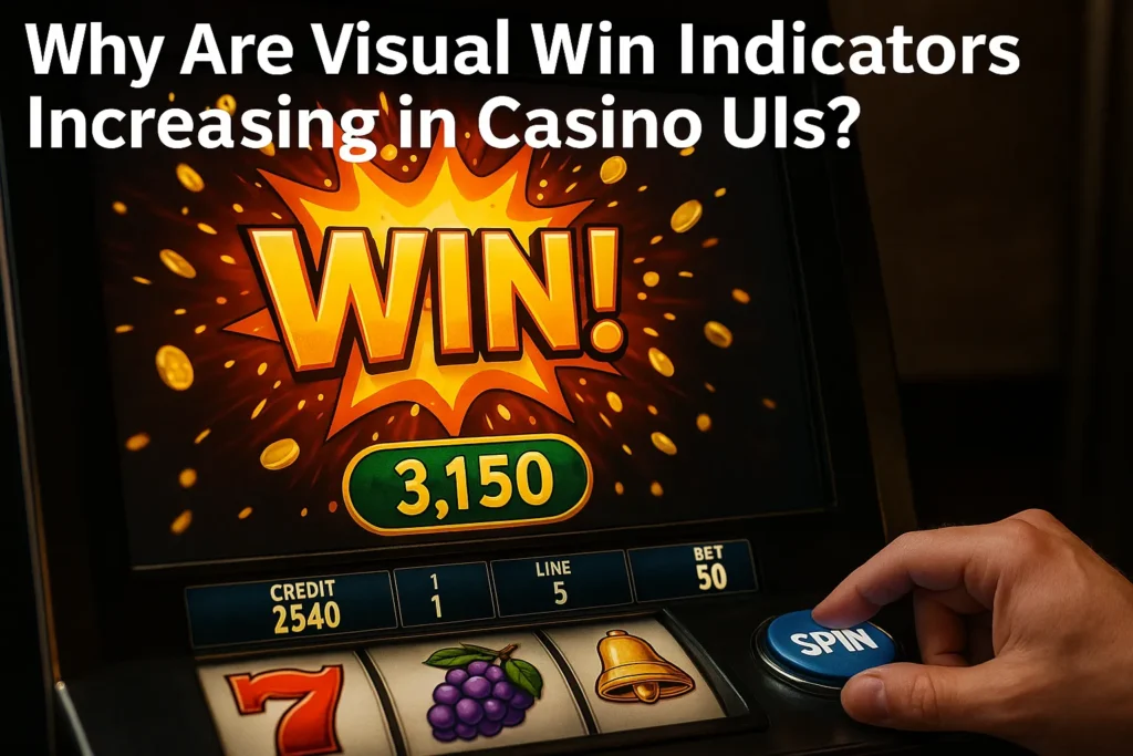 Why Are Visual Win Indicators Increasing in Casino UIs