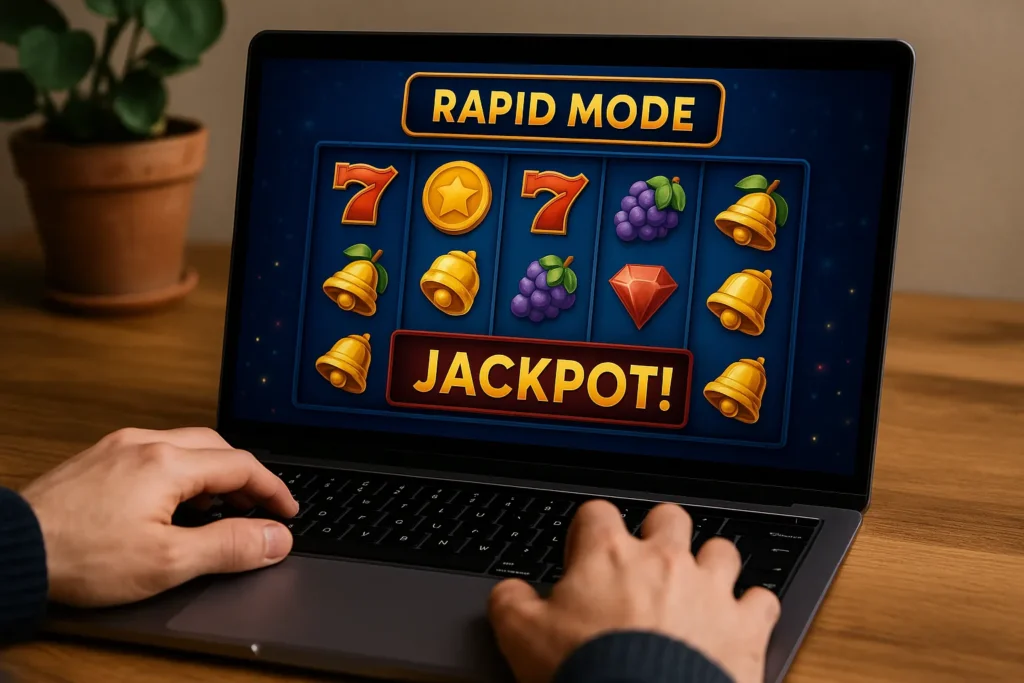 Can rapid mode unlock jackpots fast