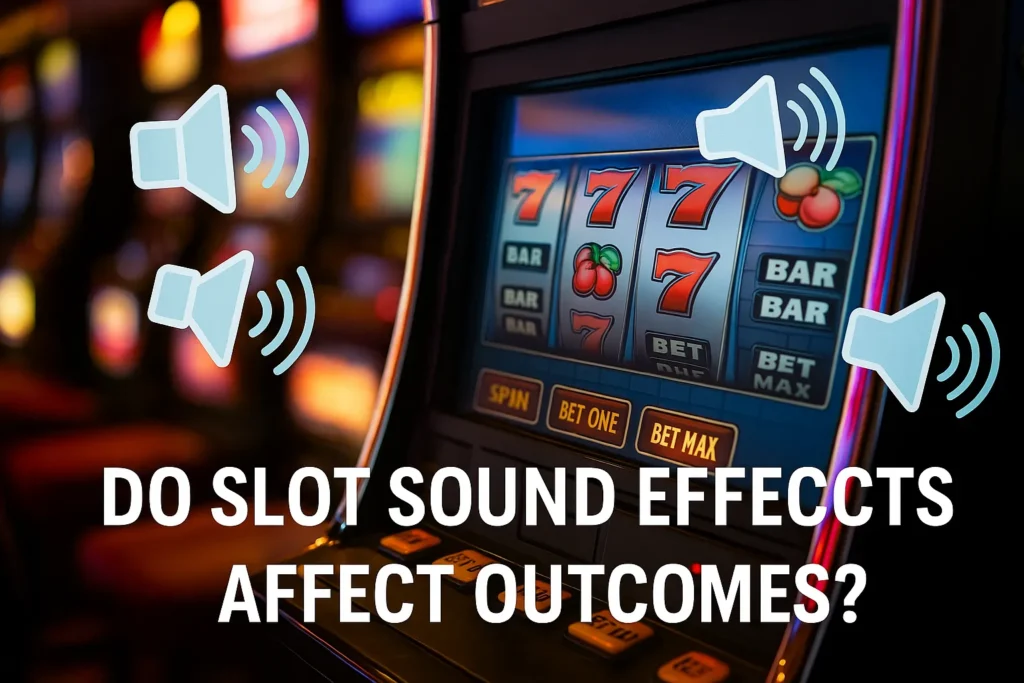 Do Slot Sound Effects Affect Outcomes